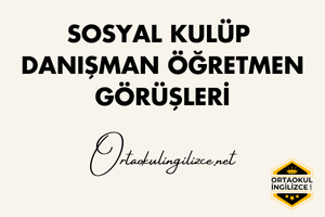 Ortaokul İngilizce